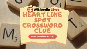 heart line spot crossword clue