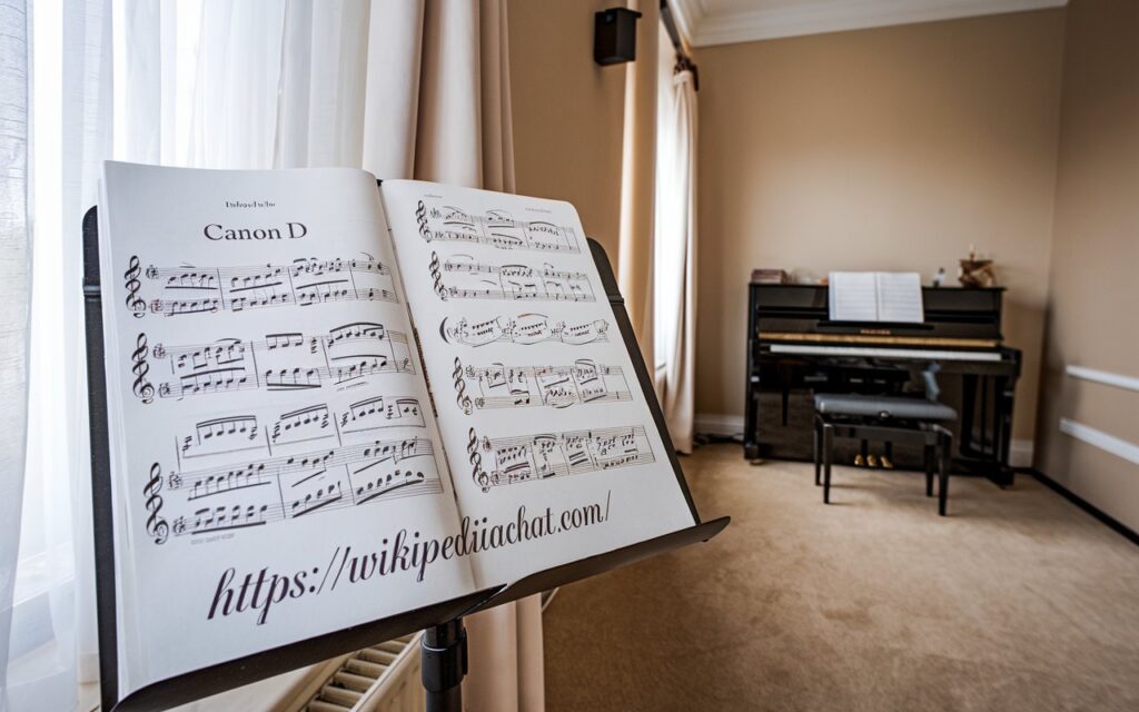 canon in d sheet music