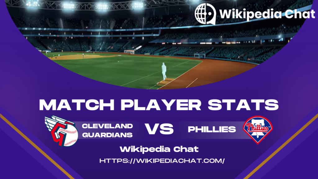 cleveland guardians vs phillies match player stats